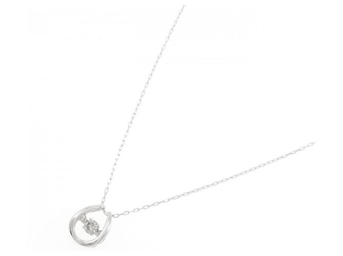 Autre Marque Collana con diamanti Au750 Argento - vista 2