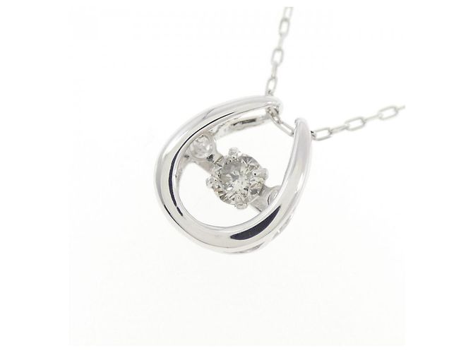 Autre Marque Collana con diamanti Au750 Argento - vista 3