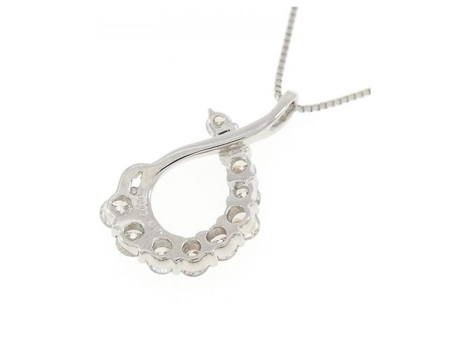 Autre Marque Collana in platino e diamanti Argento - vista 4