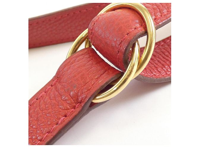 Hermès Dogon Togo Waist Bag Red - view 7