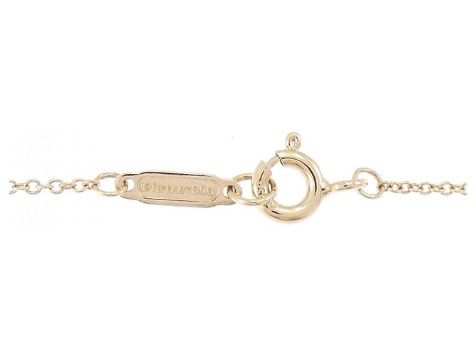 Tiffany & Co Collana Tiffany Solitaire in oro rosa 18K e diamante - vista 5