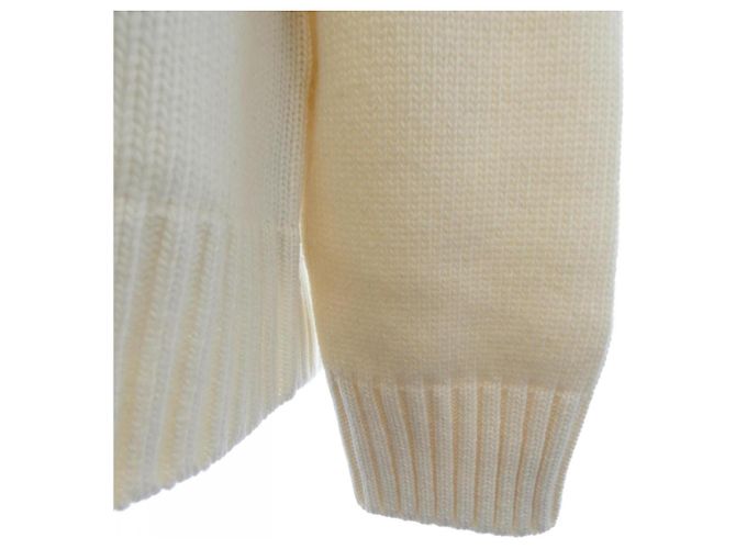 Prada Strickware aus Kaschmir-Mischung Beige - Ansicht 6