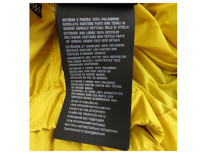 Blouson in nylon Re Prada Giallo - vista 3
