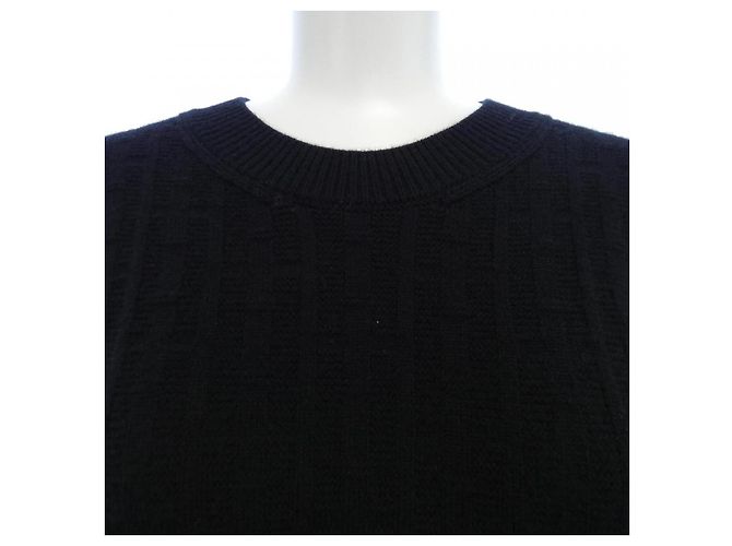 Hermès Hermes H Motiv Kleid Schwarz - Ansicht 5