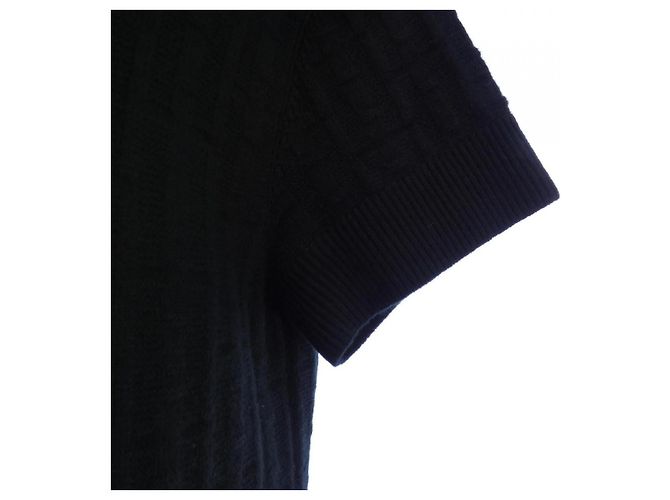 Hermès Hermes H Motiv Kleid Schwarz - Ansicht 6