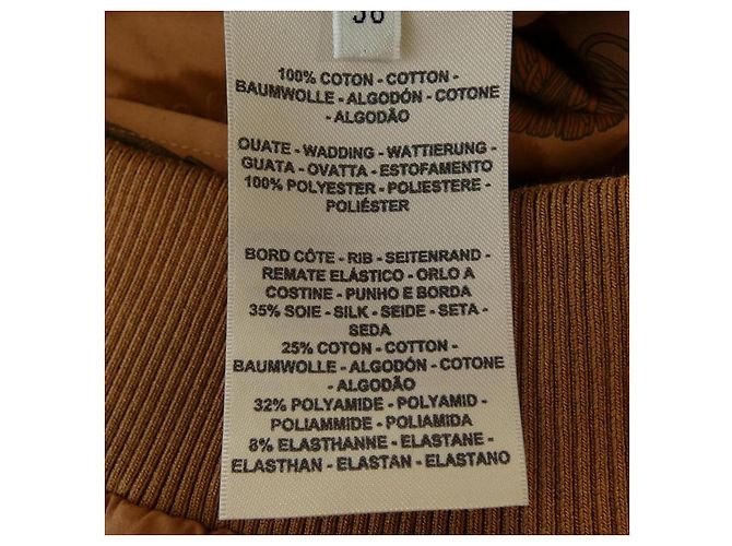 Hermès Hermes CLIQUETIS AQUARELLE Blouson Castaño - vista 3