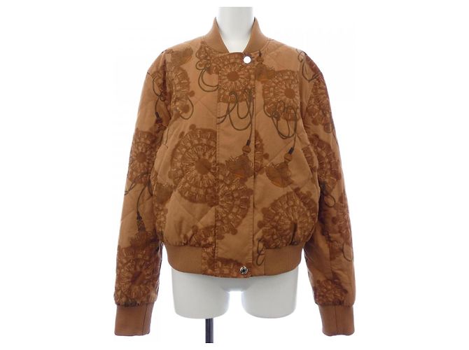 Hermès Hermes CLIQUETIS AQUARELLE Blouson Castaño - vista 7