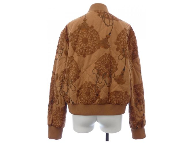 Hermès Hermes CLIQUETIS AQUARELLE Blouson Castaño - vista 8