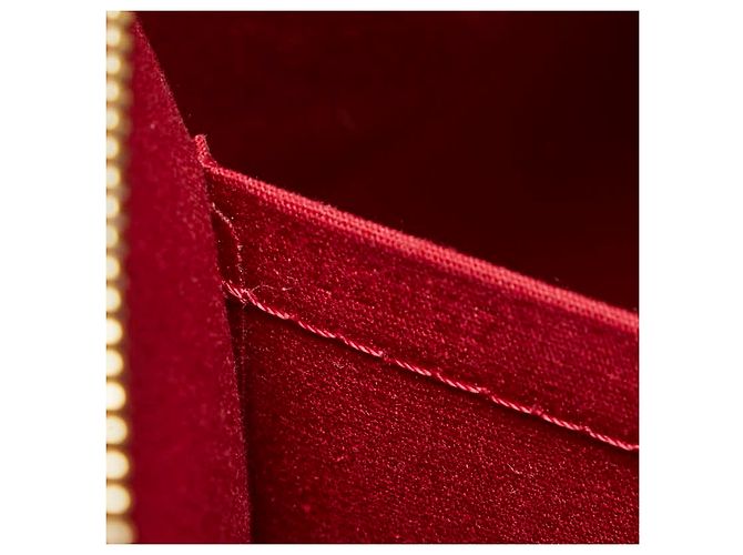 Borsa a tracolla Louis Vuitton Rosewood Avenue Monogram Vernis Rosso - vista 11