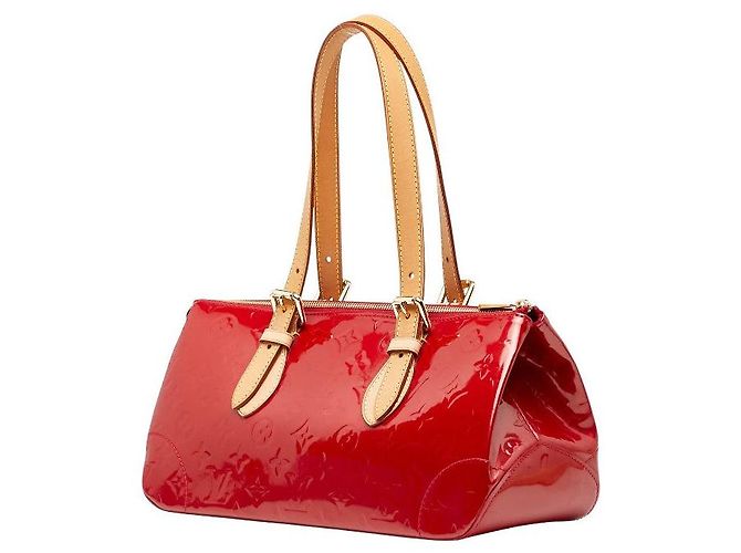 Borsa a tracolla Louis Vuitton Rosewood Avenue Monogram Vernis Rosso - vista 2