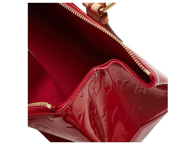 Borsa a tracolla Louis Vuitton Rosewood Avenue Monogram Vernis Rosso - vista 8