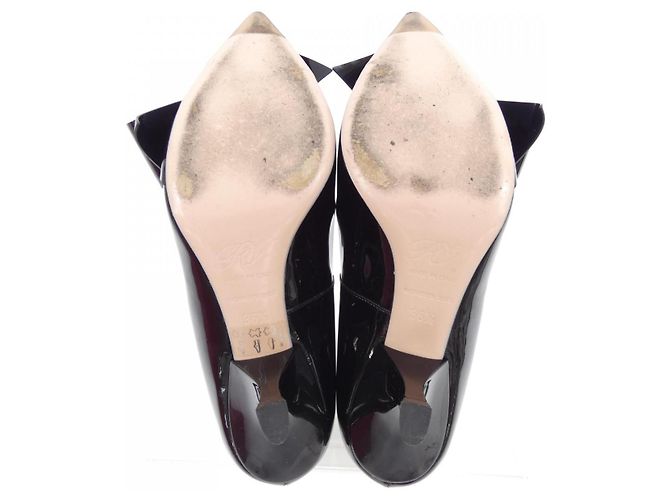 Décolleté in pelle Roger Vivier Nero - vista 4