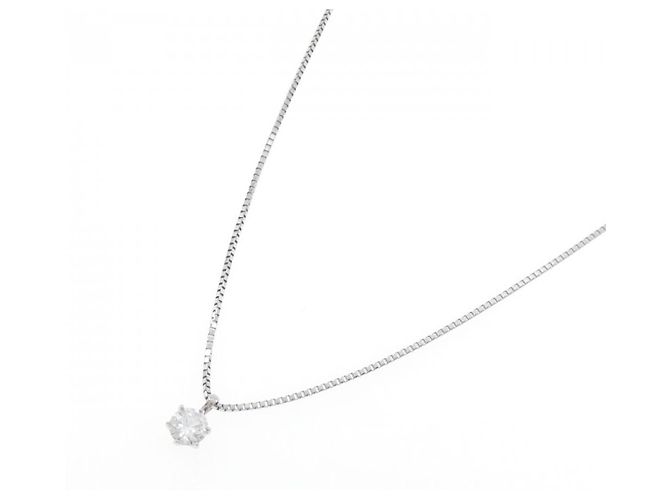 Autre Marque Collana in platino e diamanti Argento - vista 2