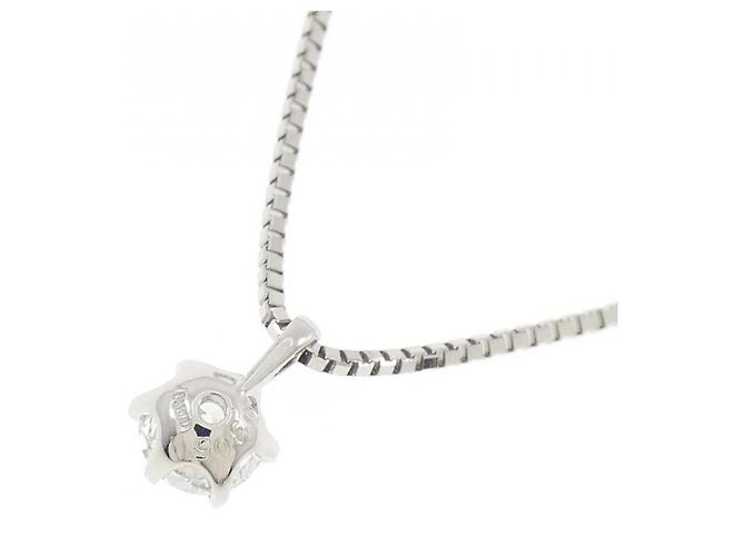 Autre Marque Collana in platino e diamanti Argento - vista 4