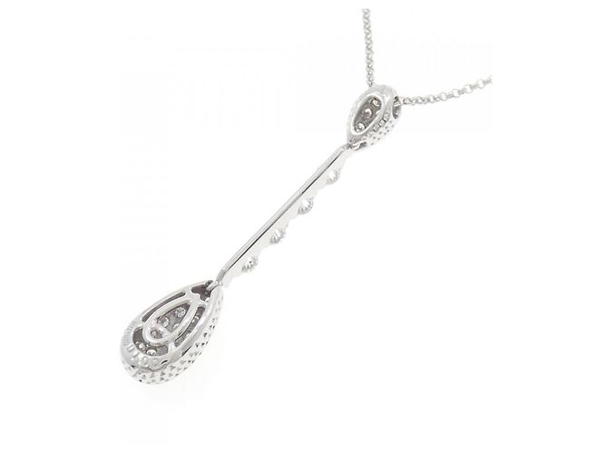 Autre Marque Collana in oro bianco Au750 e diamanti Argento - vista 4