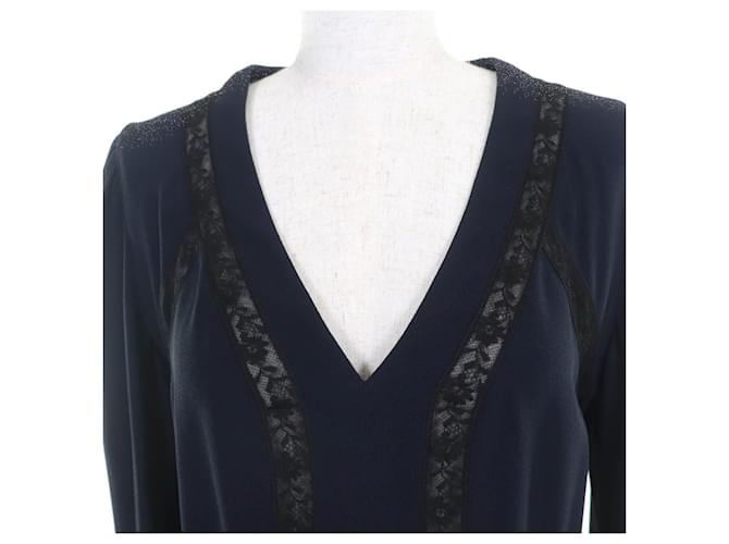 Vestido Prada Azul Azul marino - vista 4