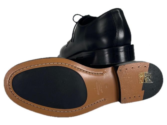 Valentino Garavani Lederschuhe Schwarz - Ansicht 7