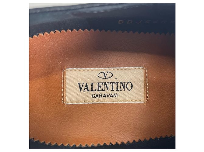 Valentino Garavani Lederschuhe Schwarz - Ansicht 9