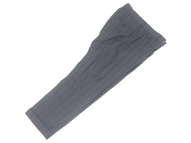 Terno Slim Louis Vuitton Pont Neuf Marrom Cinza - vista 4