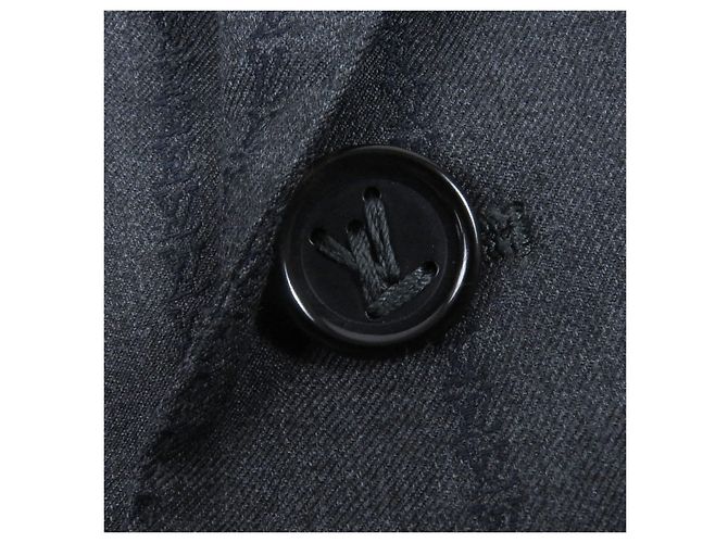 Terno Slim Louis Vuitton Pont Neuf Marrom Cinza - vista 7