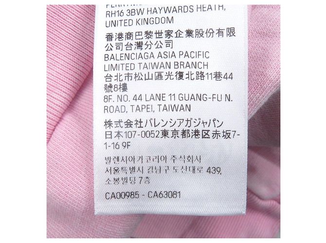 Sudadera Balenciaga de ajuste medio con dibujos hechos a mano Rosa - vista 10