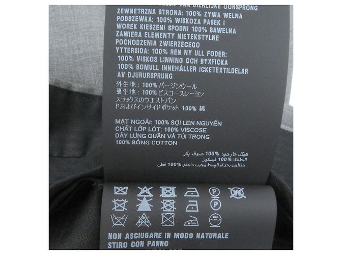 Prada Hose aus Virgin Wool Braun Grau - Ansicht 8