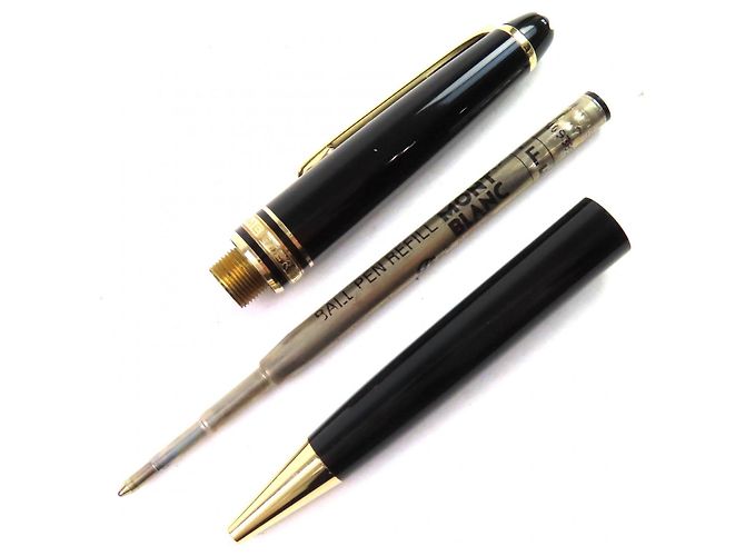 Penna a sfera Montblanc Meisterstück Nero - vista 3