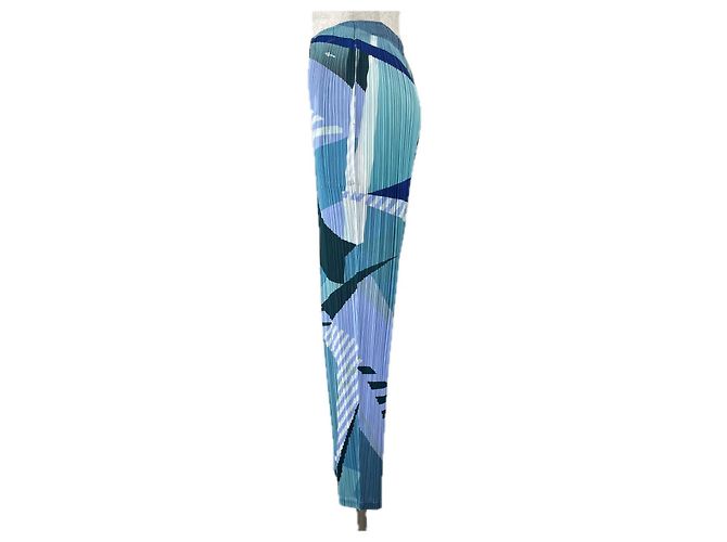 Issey Miyake PLEATS PLEASE Plissierte Polyesterhose Mehrfarben - Ansicht 2