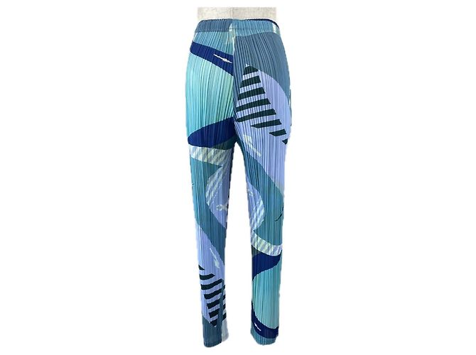 Issey Miyake PLEATS PLEASE Plissierte Polyesterhose Mehrfarben - Ansicht 3
