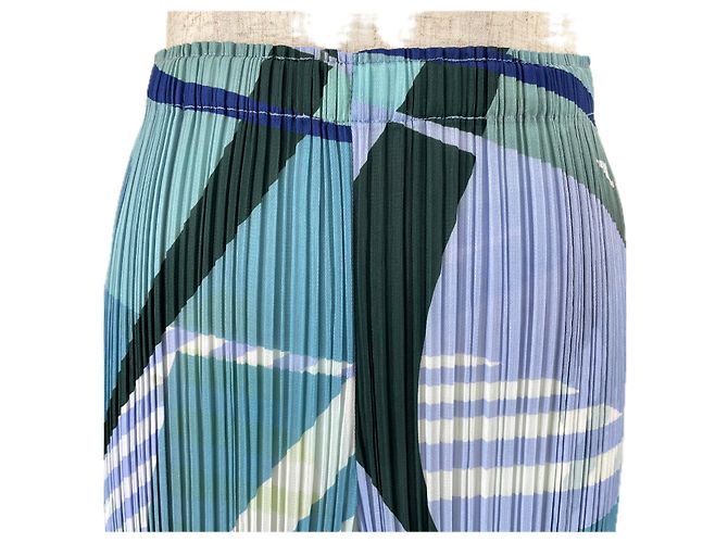 Issey Miyake PLEATS PLEASE Plissierte Polyesterhose Mehrfarben - Ansicht 4