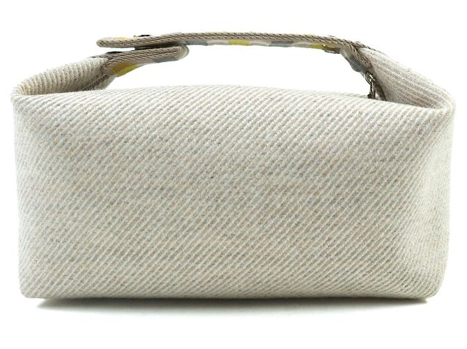 Pochette in lana Bride-A-PM Hermès Nero - vista 2