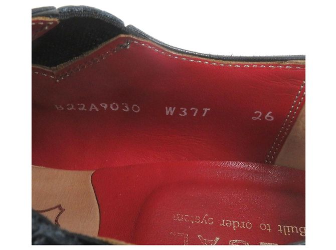 Autre Marque Mocassini Brogue REGAL in pelle pieno fiore Blu Blu navy - vista 8