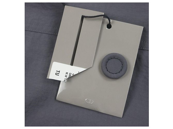 Top de nailon con panel de malla asimétrico Dior Gris - vista 11