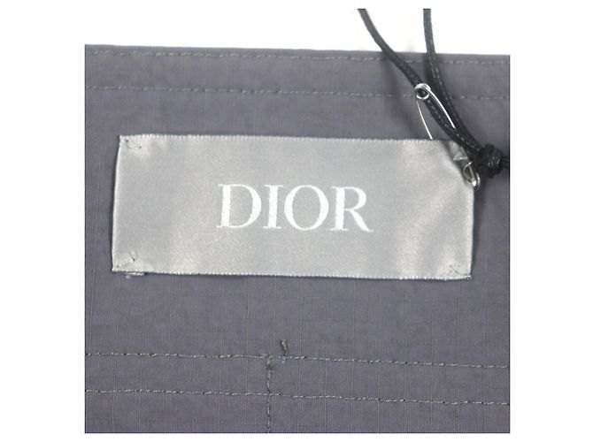 Top de nailon con panel de malla asimétrico Dior Gris - vista 8