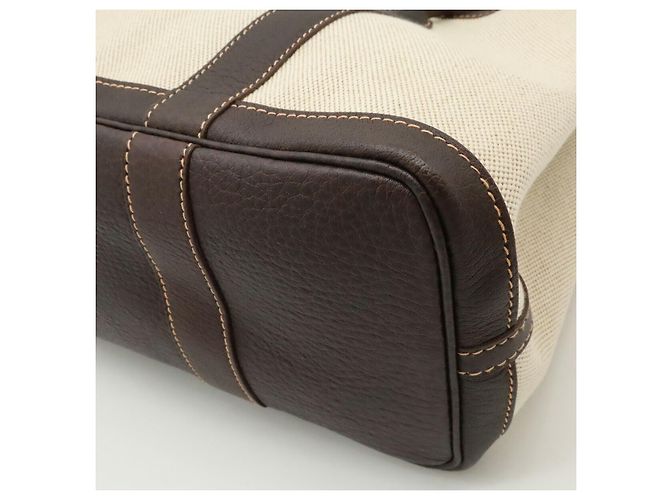 Hermès Borsa Hermes Garden Party TPM Toilè H 2way Marrone - vista 3