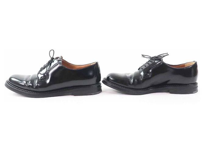 Autre Marque Scarpe Derby Church's in pelle Polished Binder Nero - vista 4