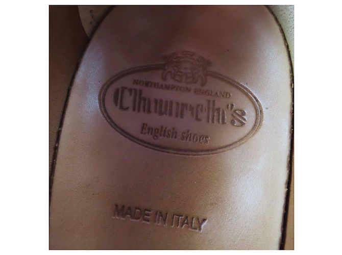 Autre Marque Scarpe Derby Church's in pelle Polished Binder Nero - vista 7