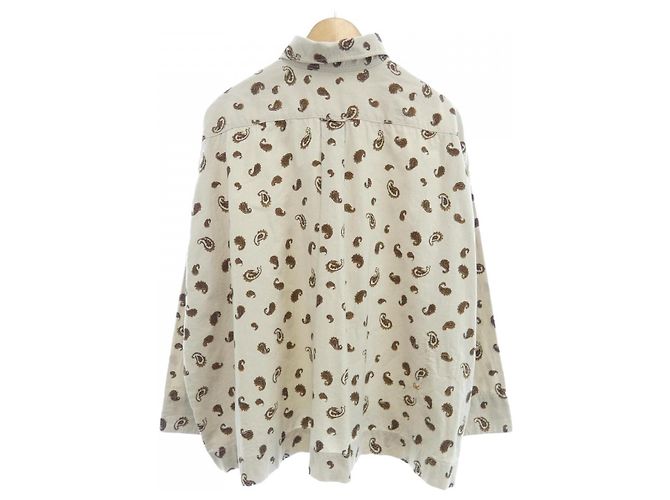 Autre Marque Camisa de algodón Forty Five Rpm Beige - vista 2