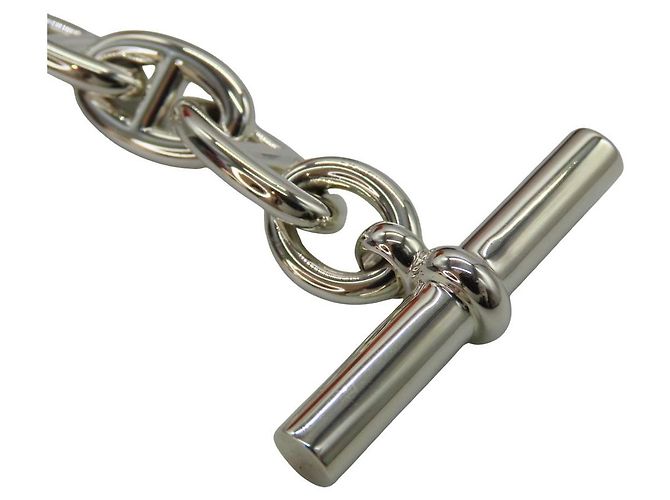 Hermès Bracciale Hermes Chaine d'Ancre Ag925 Misura 17 Argento - vista 4