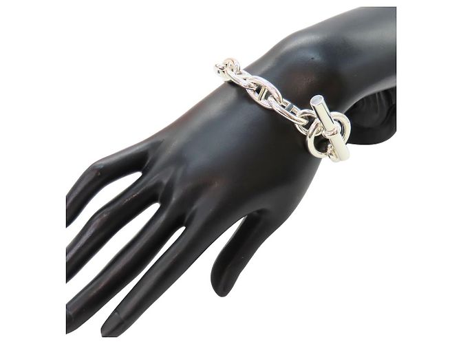Hermès Bracciale Hermes Chaine d'Ancre Ag925 Misura 17 Argento - vista 6