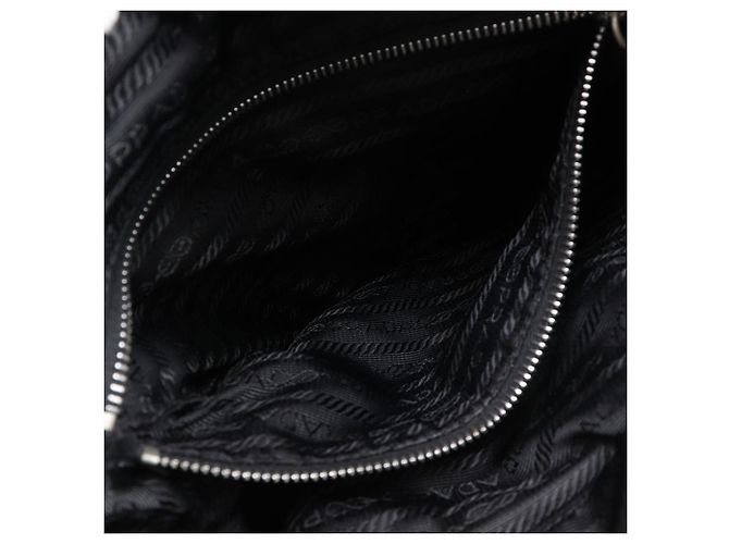 Prada Nylon 2way Tote Bag Schwarz - Ansicht 10