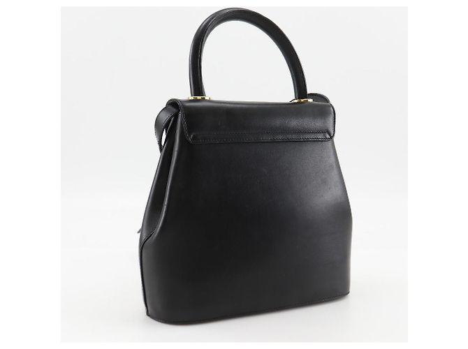 Borsa a tracolla e a mano 2WAY Salvatore Ferragamo in pelle di vitello Nero - vista 3