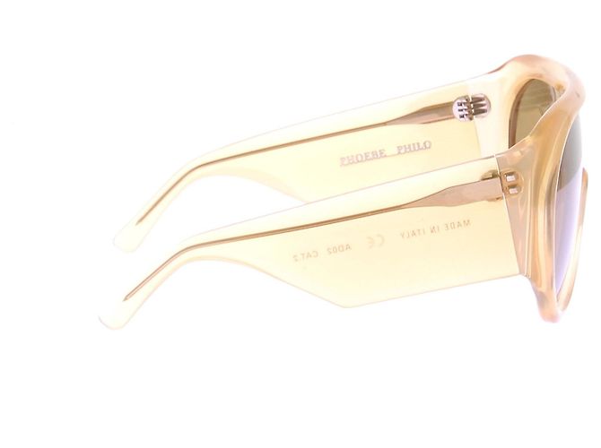 Phoebe Philo Occhiali da sole beige - vista 4