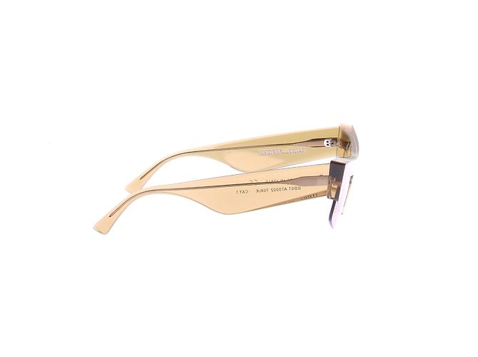 Phoebe Philo Gafas de sol en plástico beige - vista 5