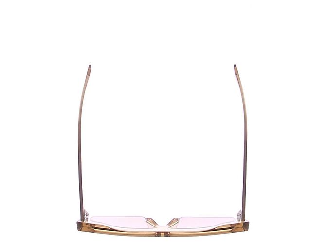 Phoebe Philo Gafas de sol en plástico beige - vista 6