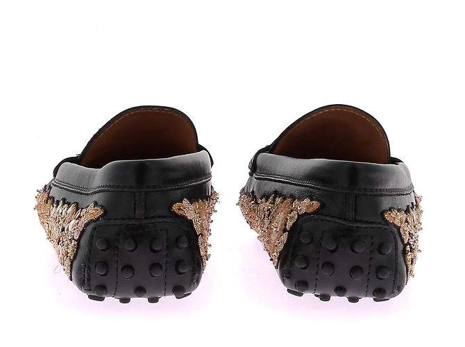 Tod's Mocassini in pelle "T Timeless" Nero - vista 5