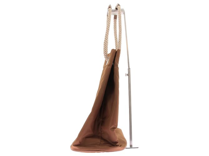 Prada Borsa Tote camel "Mariner" Cammello - vista 4