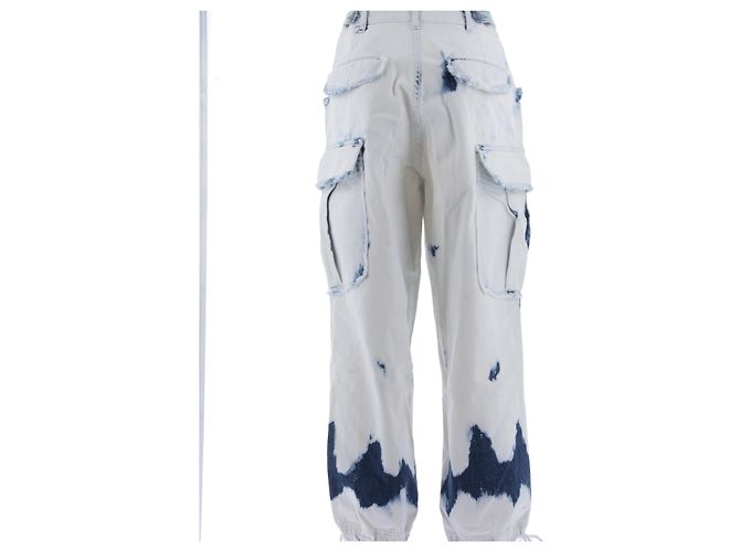 Dior Pantalón cargo tie & dye Blanco - vista 3