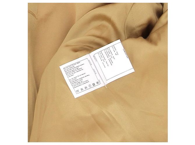 Chanel Strickjacke aus Kunstpelz beige - Ansicht 6