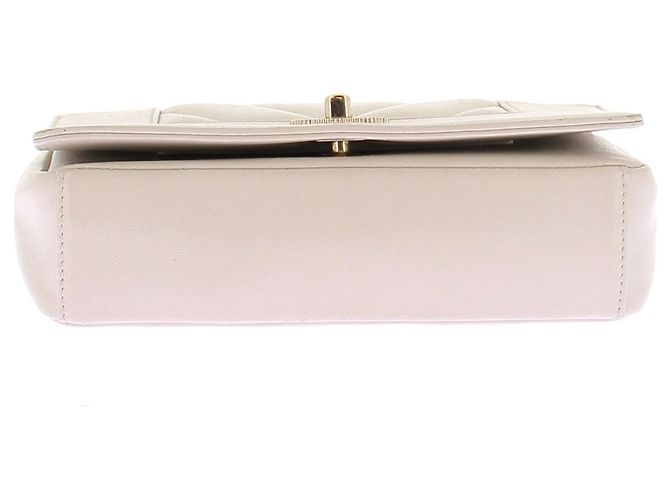 Chanel Borsa a tracolla "Mademoiselle" Beige - vista 6